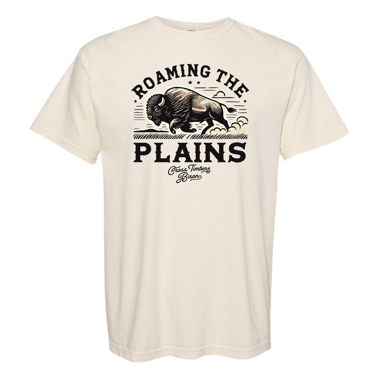Roaming the Plains - Comfort Color Cream