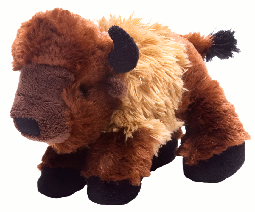 Hug'Ems Bison Plush (7 inches)