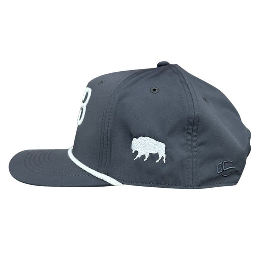 NEW CTB Grey and White Rope Cap