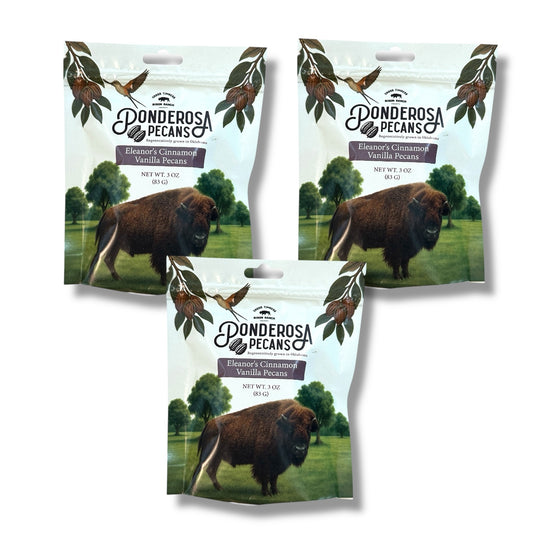 Eleanor’s Cinnamon Vanilla Pecans - 3 Pack