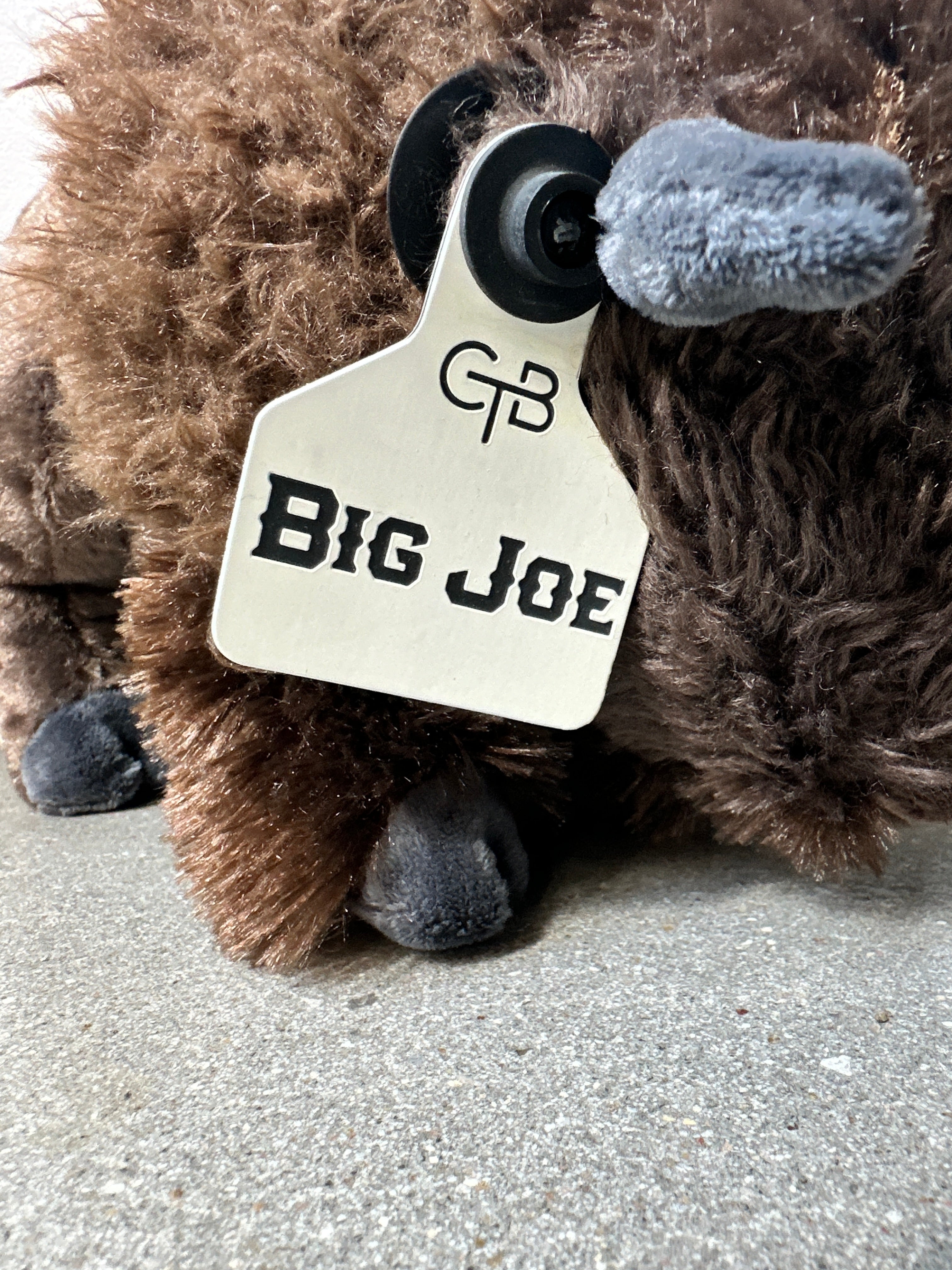 Big Joe – The Gentle Giant Bison Plush – Cross Timbers Bison