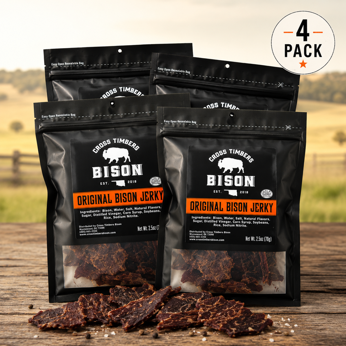 Jerky - 4 Pack