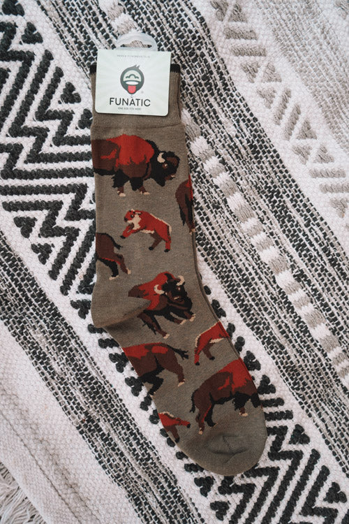 Bison Socks Bison Socks – Cross Timbers Bison