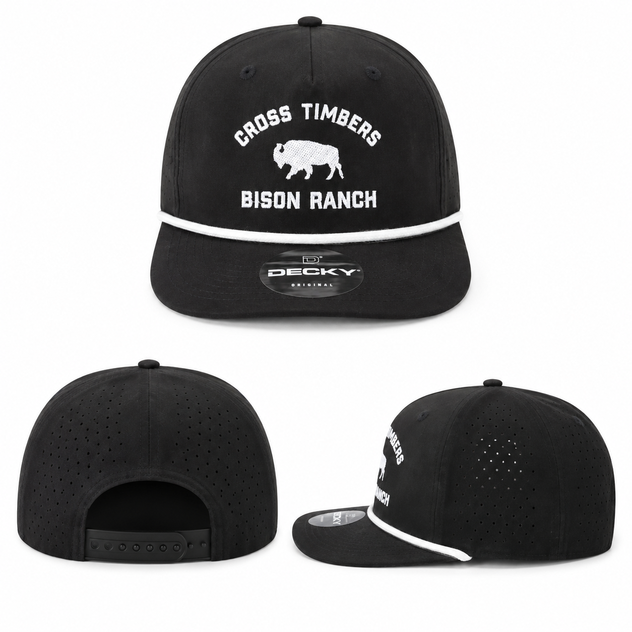 Decky Ranch Black Cap