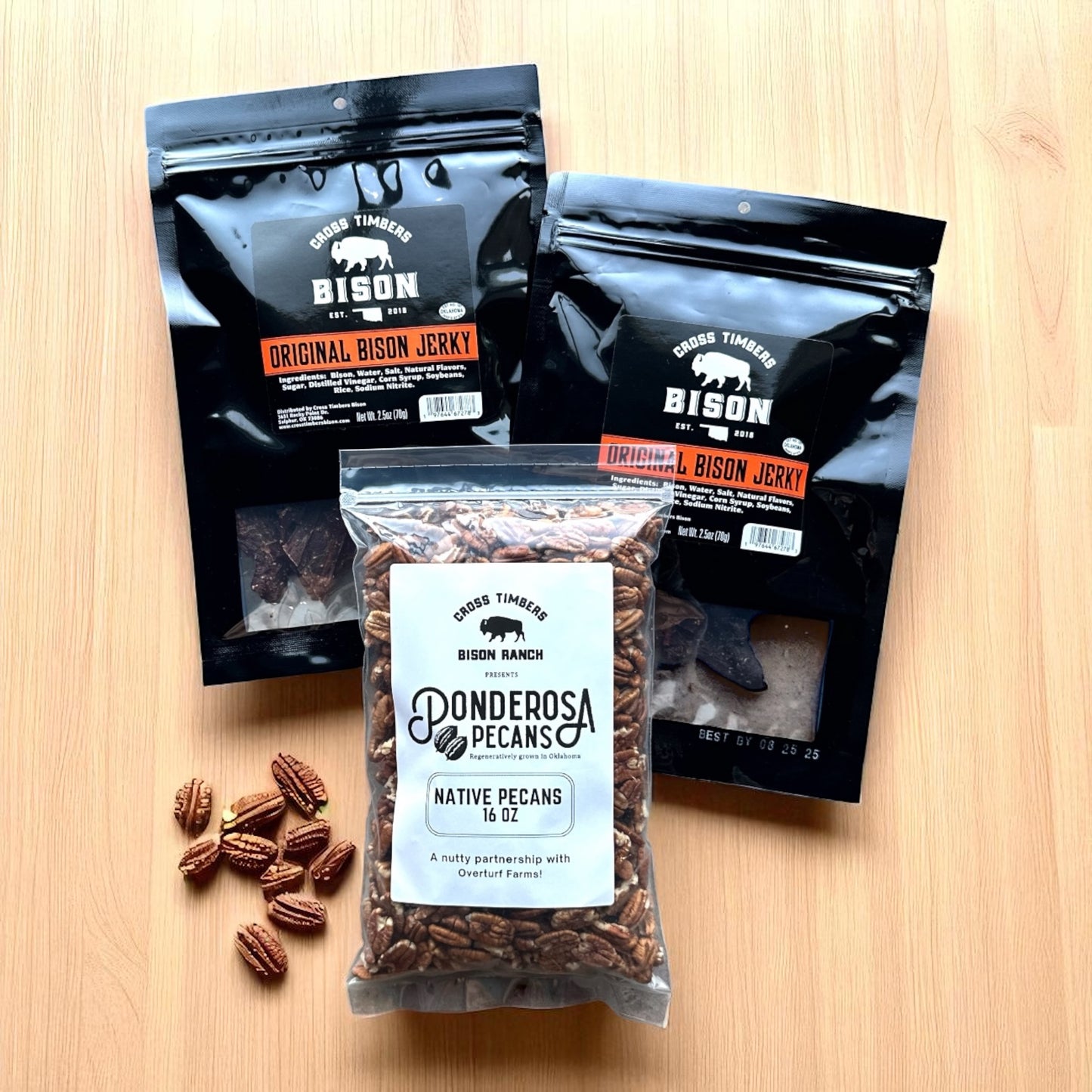 Jerky & Pecan Trail Pack | High Protein Snack