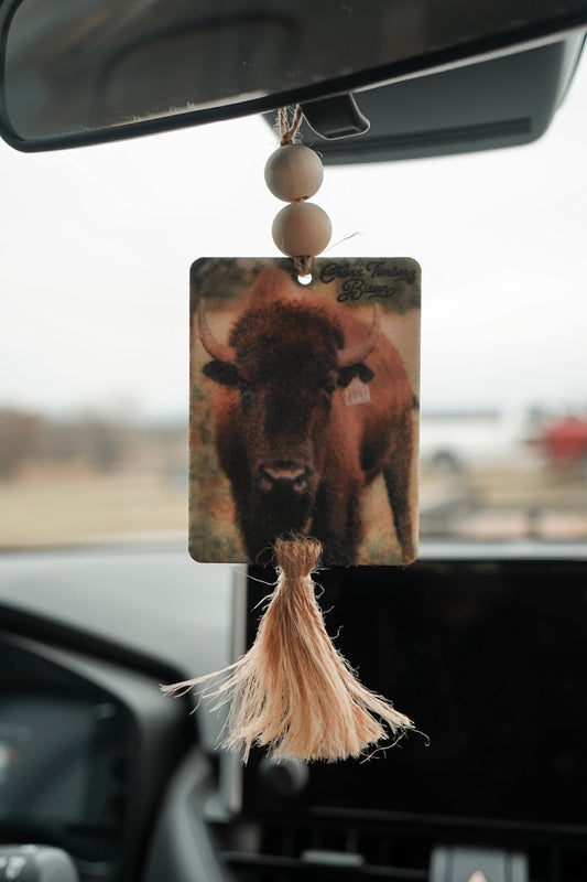 Bison Velvet Car Freshener - Tropical Island