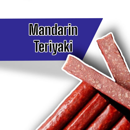 Sweet Bundle | 5 & 5 Mandarin Teriyaki & Sweet BBQ Seasoned Snack Sticks